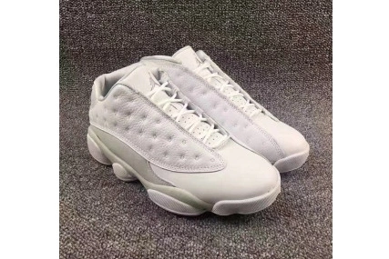 13 WHITE LOW“PURE MENS JORDAN AIR MONEY” 1005